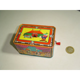 Vintage Caja Musical A Manivela Circus Westwrn Germany