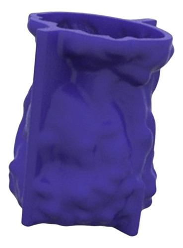 Moldes De Maceta De Cemento De Arcilla Artesanal De Púrpura