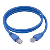 Cabo De Rede Cat.6 10m Pc-eth6u100bl Azul Patch Cord Plus