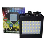 Luz Led Mini Flash Room Strobe 108 Efecto Dj Colores 