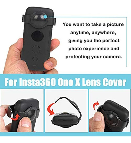 Para Insta360 One X Camera Lens Case Fisheye Lens Protector 