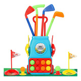 Juego Juguetes Golf Para Niños Pequeños, Niños Con Car Q