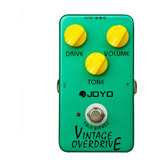 Pedal De Efeito De Guitarra Joyo Jf-01 Vintage Overdrive