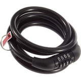 Guaya 6mm Clave Candado Cable Seguridad Moto Casco Bicicleta