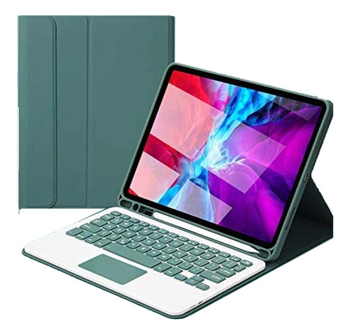 Funda Protector Para iPad 10.9 Smart Con Teclado Y Touchpad