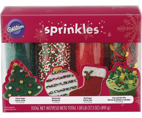 Wilton Holiday Sprinkles 