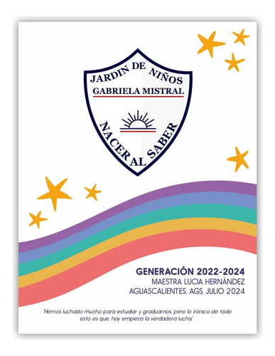 60 Folder Escolar Personalizado Con Solapa Para Graduación