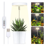 Led De Crescimento P/ Plantas Full Spectrum Com Temporizador