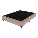 Cama Box Casal Bege Comfort Prime