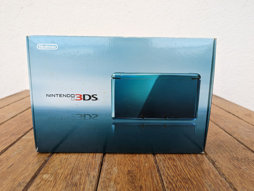 Nintendo 3ds Standard Aqua Blue Japonês