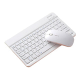 Compacto Bluetooth 10 Teclado Mouse Peine Set Para iPad