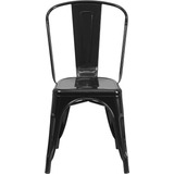 Silla Metal Tolix Negra