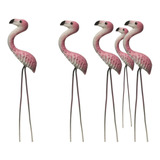 20 pcs. Terrario Mini Pink Flamingo Juego Miniatura Dollhous