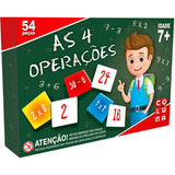 Brinquedo Pedagogico As 4 Operacoes 54 Peáas