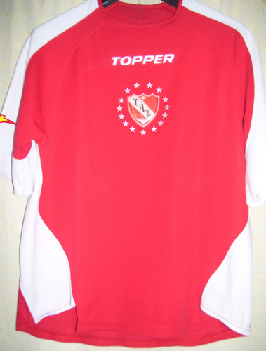 Independiente Remera Entrenamiento Topper 2003 15 Estrellas 