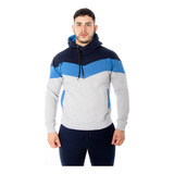 Campera Buzo Hombre Hoodies Capucha Canguro Slim Fit A21