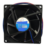 Cooler Ventilador 8mm Asa-fan 80x80x25 12v Micro Ventoinha