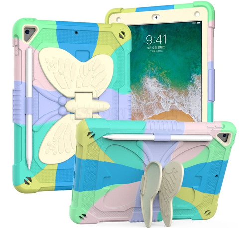 Uso Rudo Mariposa Para iPad 6 6ta 6th 9.7 2018 A1893 A1954