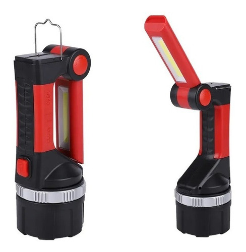 Linterna Recargable Solar Led Cree Busca Huella Baliza Usb