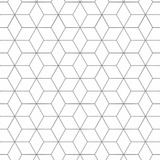 Papel De Parede Geométrico Cinza E Branco - Mod 131