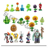 Plantas Vs Zombies*set 21 Personajes*10-15cm-premium Pvc