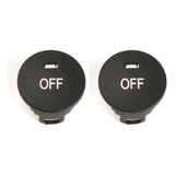 2 Botones De Interruptor Para Panel De Aire Acondicionado Y