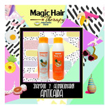 Shampoo Y Acondicionador Banana Y Piña Anticaida Magic Hair