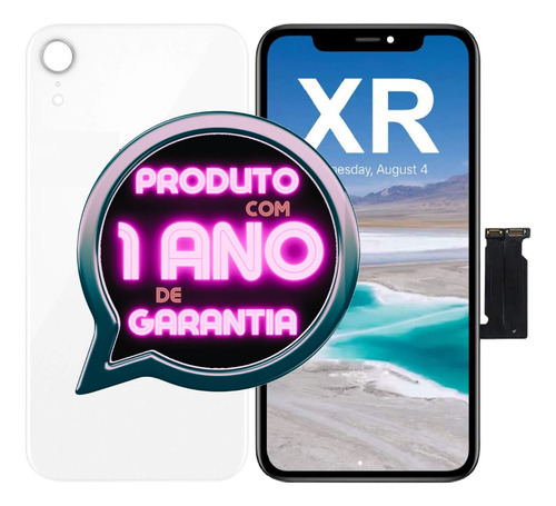 Frontal Completa Para iPhone XR A2105 A1984 Display + Tampa!