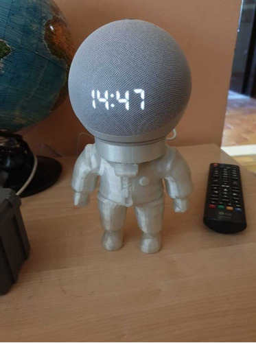 Base Soporte Para Alexa Echo Dot 4 Astronauta