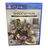 Shadow Of War Edicion Definitiva Para Ps4 Nuevo