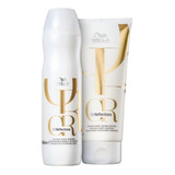 Kit Wella Oil Reflection Shampoo 250ml + Condicionador 200ml