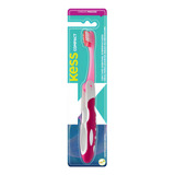 Escova Dental Compact Macia Kess Belliz Rosa Cod.2084