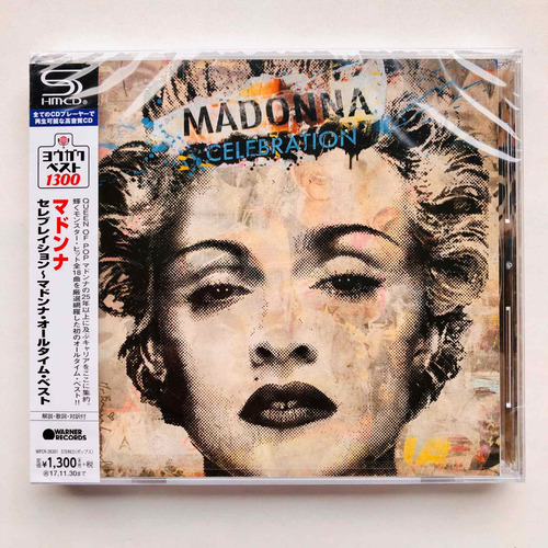 Madonna Celebration Japon Shm Cd Standard Edition 18 Temas