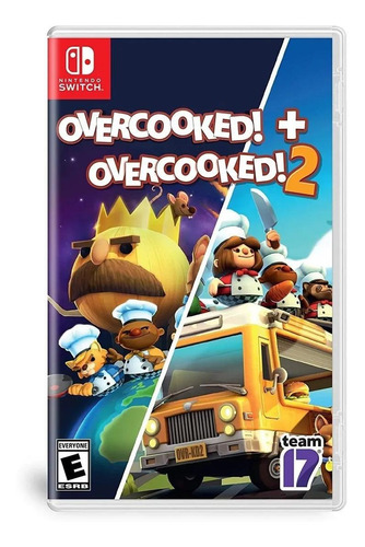 Overcooked! + Overcooked! 2  Standard Edition Team17 Nintendo Switch Físico