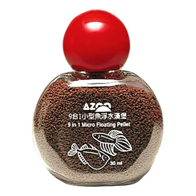 Azoo 9 In 1 Micro Floating Pellet 30ml Alimento Peces Betta | MercadoLibre