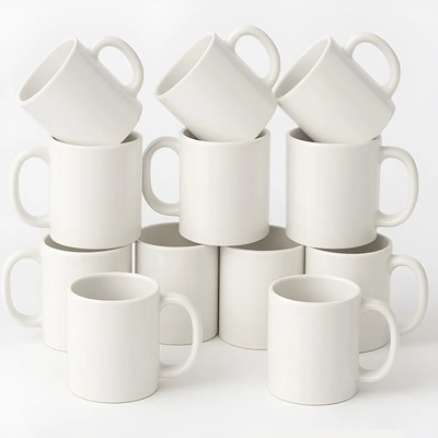 Taza Blanca 15oz Para Sublimar 12 Blue Heat Blanco Blanca | Meses sin interés
