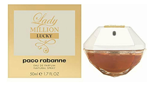 Lady Million Lucky By Paco Rabanne Eau De Parfum Spray 1.7
