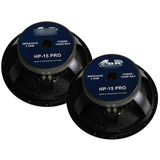 Pack 2 Parlante Woofer 1200w 15 Array Fundicion Premium