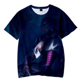 Camiseta Manga Corta Dark Hunter × Hunter Hisoka Fashion