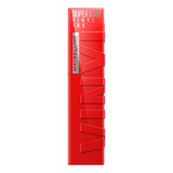 Labial Líquido Maybelline New York Superstay Vinyl Ink Acabado Vinilo Color Red Hot