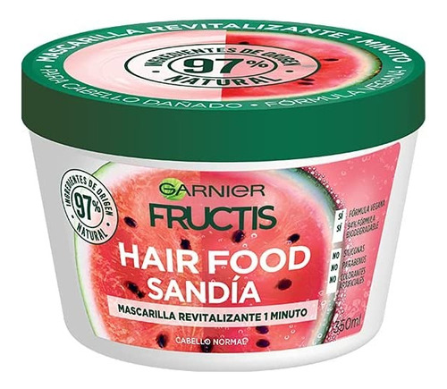 Mascarilla Capilar Garnier Hair Food Sa - mL a $103