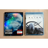 Prometeo (nueva)  + Alien Covenant - Blu-ray + Dvd Original
