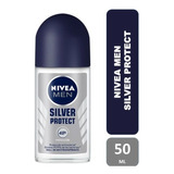 Desodorante Roll On Nivea Men Silver  Protect