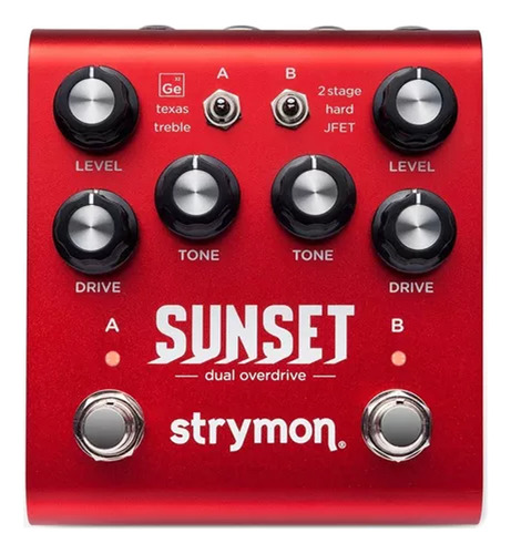 Pedal De Guitarra Strymon Sunset Dual Overdrive