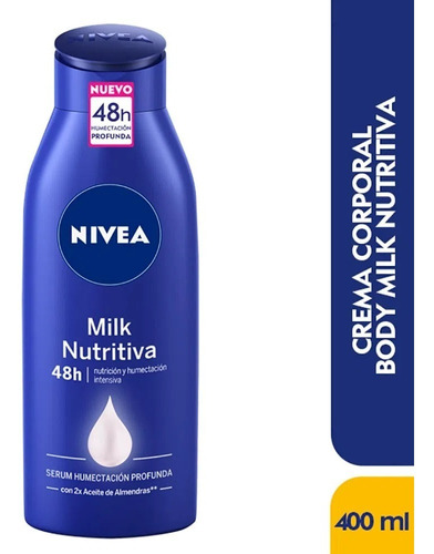 Nivea Body Milk Nutritiva - mL a $97