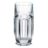 Vasos Cristal Bohemia Trago Largo Safary Set X 2 300ml