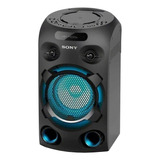 Equipo De Audio Sony Para Fiesta Con Bluetooth - Mhc-v02 Color Negro