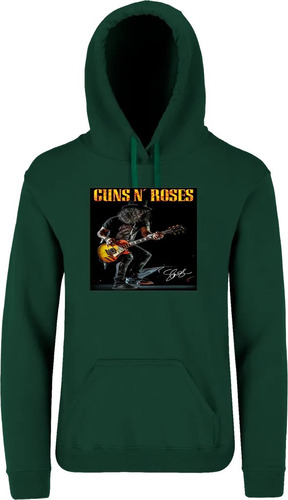 Sudadera Hoodie Guns And Roses Mod. 0066 Elige Color