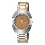 Rado Quartz, Two Tone Stainless Band Yellow Dial - Reloj Par