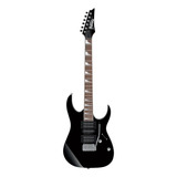 Guitarra Elétrica Ibanez Rg Gio Grg170dx De  Choupo Black Night Com Diapasão De Amaranto